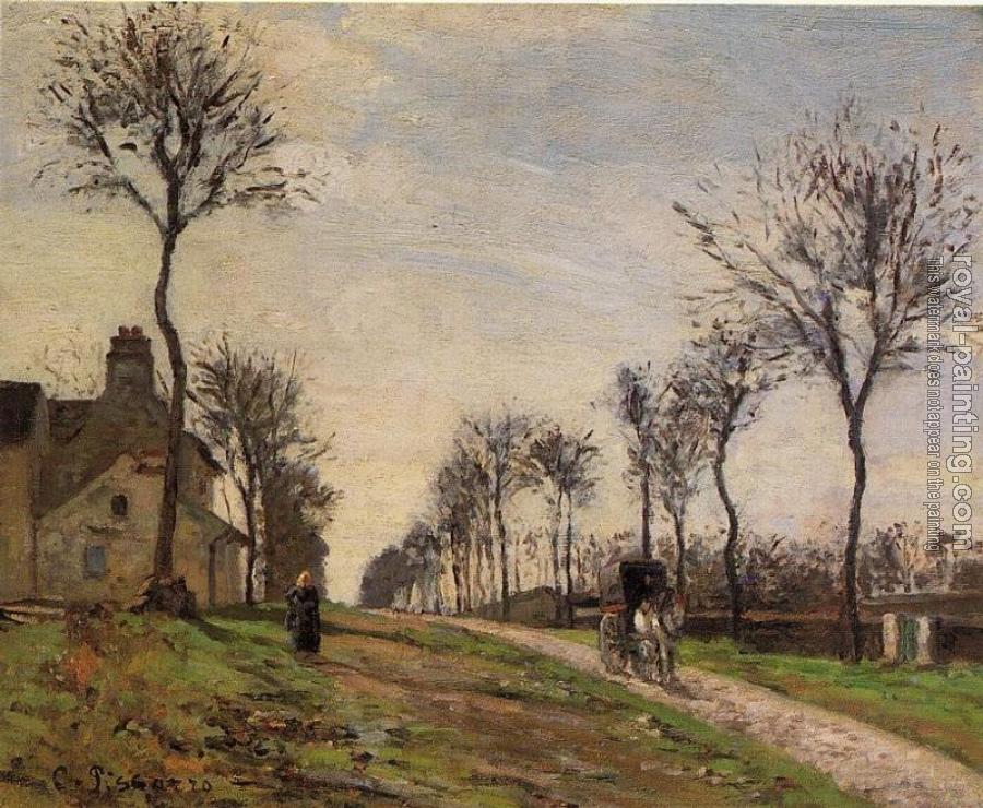 Camille Pissarro : Road to Louveciennes